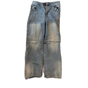 Fashion Nova Baggy Flared Jeans Womans Sz 11 30x31